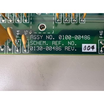 AMAT 0100-00486 MF Controller Distribution PCB